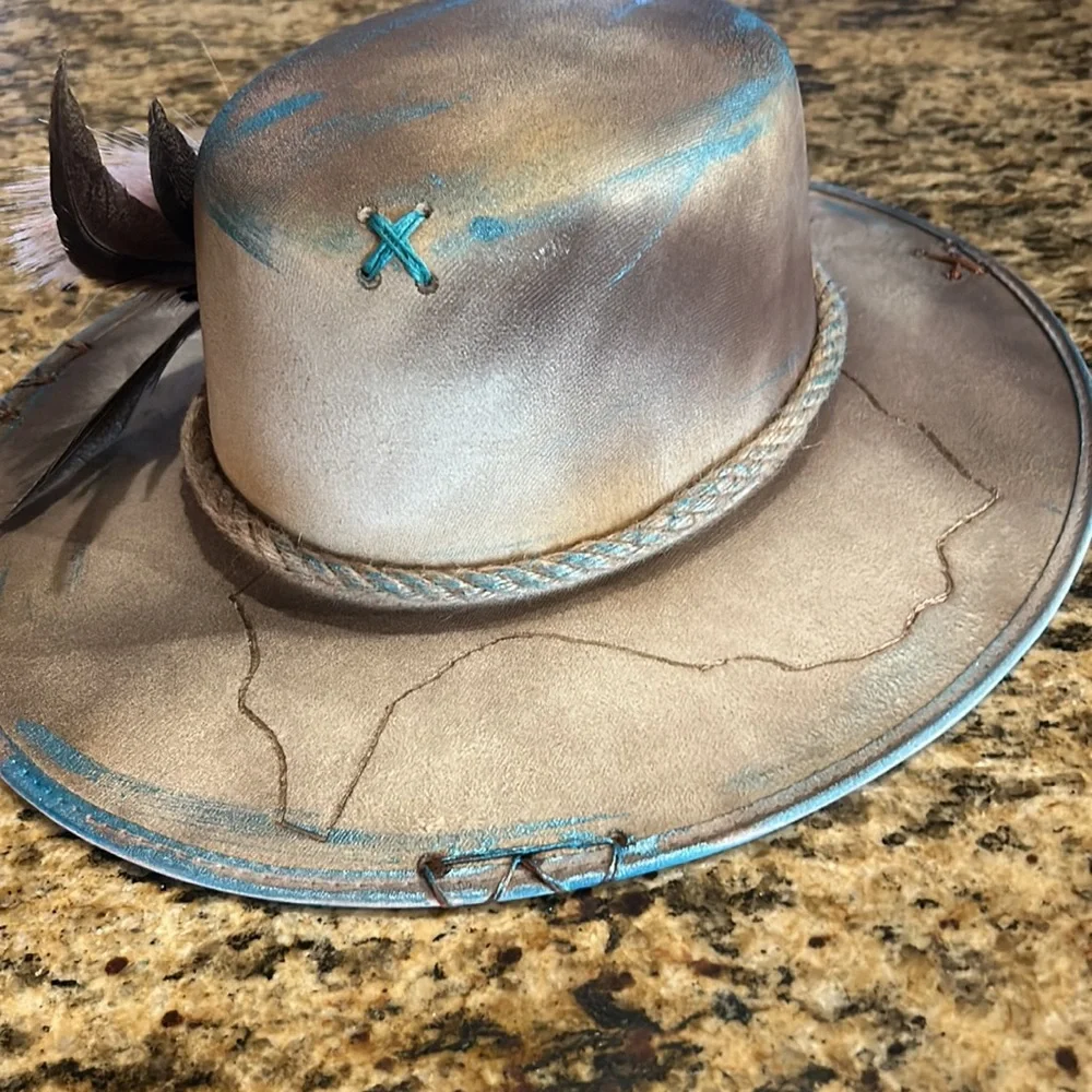 Handcrafted cowboy hat | see offer in description - Picture 3 of 6